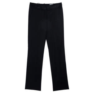 Yves Saint Laurent Satin Belt Black Pants M