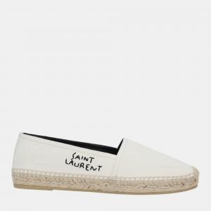 Saint Laurent Canvas Espadrilles 38.5