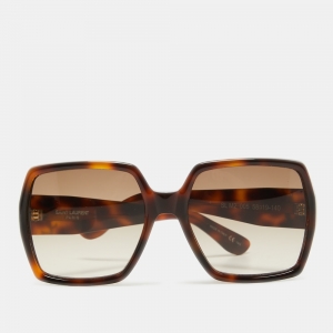 Saint Laurent Brown SL M2 005 Square Sunglasses