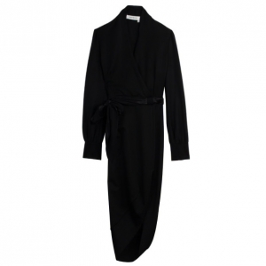 Yves Saint Laurent Belted Wrap Dress