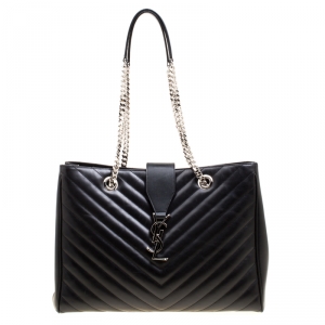 مملوكة مسبقًا حقيبة يد سان لوران باريس شوبر كاساندريه جلد ماتيلاس عنابي