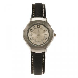 Saint Laurent Paris Silver Stainless Steel Classic Women's Wristwatch 28MM