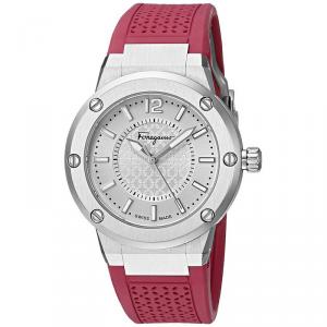 Salvatore Ferragamo Silver Stainless Steel FIG010015 Women's Wristwatch 33MM