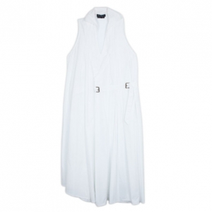 Salvatore Ferragamo White Cotton Dress L