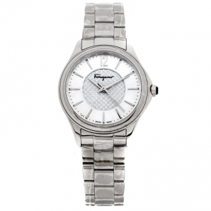 Salvatore Ferragamo Blue Stainless Steel FFV040016 Women's Wristwatch 33 mm