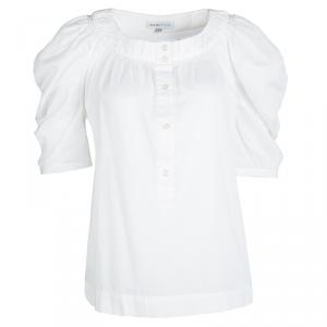 Pre Owned توب سي باي كلوي تريكو قطن أبيض M