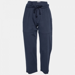 See by Chloe Navy Blue Straight Leg Cargo Pants M