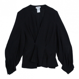 Sonia Rykiel Black Knit Jacket L