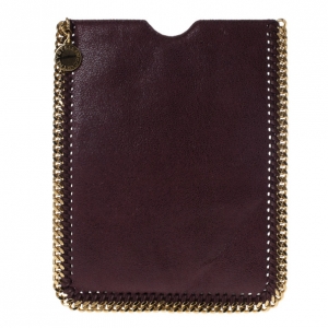 Stella McCartney Mini Burgundy Fallabella iPad Case