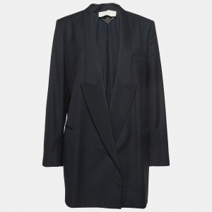 Pre Owned Stella McCartney Black Wool Single Breasted Blazer M