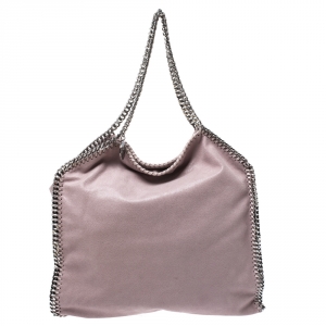 Stella McCartney Beige Faux Leather Large Falabella Tote