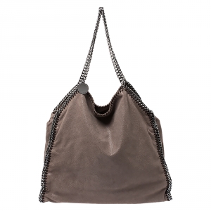 Stella McCartney Light Brown Faux Leather Falabella Bag