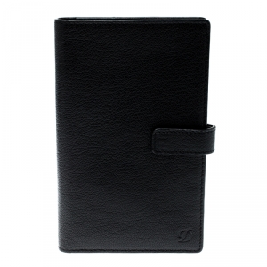 S.T. Dupont Black Leather Agenda Cover