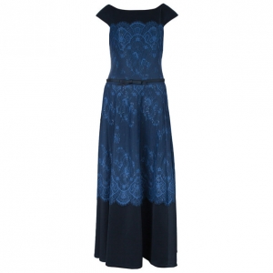 Tadashi Shoji Off-Shoulder Lace Detail Dress M