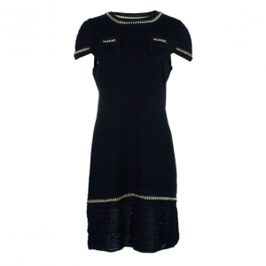 Temperley London Mini Dominica Chain Detail Dress XL