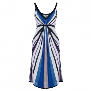 Temperley London Abstract Print Knit Dress M