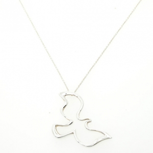 Pre Owned Tiffany & Co. Paloma Picasso Silver Dove Pendant