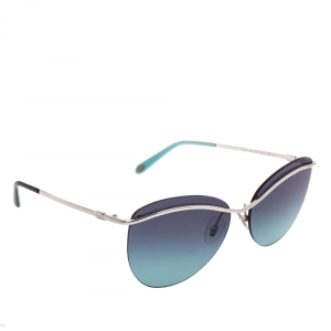 Pre Owned Tiffany & Co.Tiffany Blue TF 3057 Rimless Sunglasses