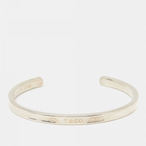 Tiffany & Co. Tiffany 1837 Sterling Silver Open Cuff Bracelet