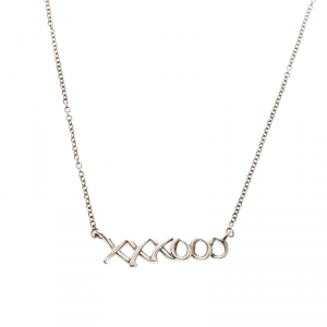 Pre Owned Tiffany & Co. Paloma's Graffiti Love & Kisses Pendant Necklace