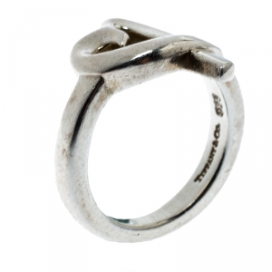 Pre Owned Tiffany & Co. Paloma Picasso Loving Heart Cocktail Ring Size 48