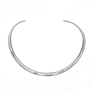 Pre Owned Tiffany & Co. 1837 Silver Stiff Collar Necklace