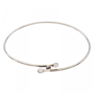 Pre Owned Tiffany & Co. Silver Wire Hook Bracelet