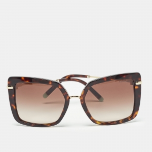 Tiffany & Co.Brown/Blue Gradient TF4185 Square Sunglasses