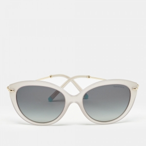 Tiffany & Co. Grey/Black Gradient TF 4187 Cat Eye Sunglasses