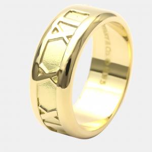 Tiffany & Co. Atlas 18K Yellow Gold Ring EU 50.5