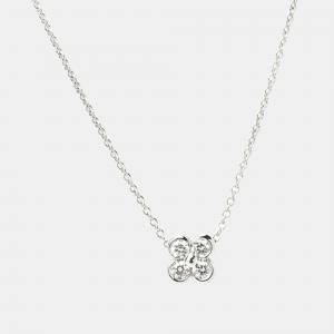 Tiffany & Co. Platinum and Diamond Flower Lace Pendant Necklace