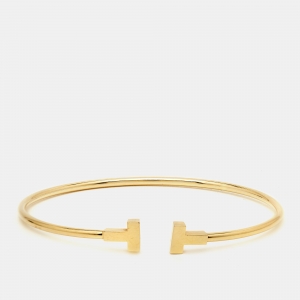 مملوكة مسبقًا Tiffany & Co. TWire 18k Yellow Gold Bracelet