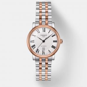Tissot Carson Premium Automatic Lady T122.207.22.033.00 Rosegold stainlesssteel watch