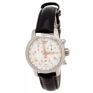 Tissot Silver White Stainless Steel T-Sport T055217A Women's Wristwatch 35 mm