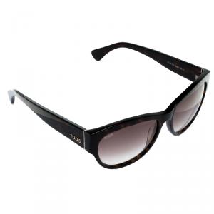 Tod's Dark Havana/ Brown Gradient TO 59 52F Cat Eye Sunglasses