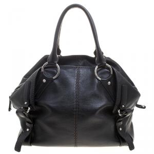 Pre Owned Tod's Black Leather Tote 