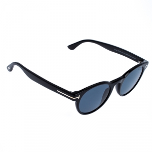 Pre Owned Tom Ford Black TF 522 Polarized Palmer Sunglasses
