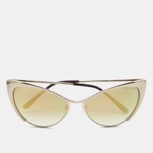 Tom Ford Gold Gradient Nastasya TF304 Cat Eye Sunglasses