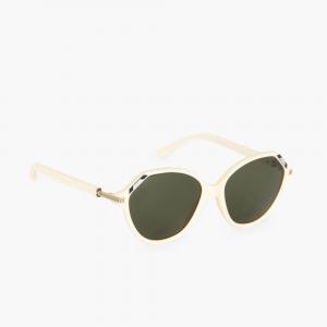 Tory Burch White 0TY7138 Cat Eye Sunglasses