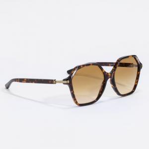 Tory Burch Brown Oversized Sunglasses