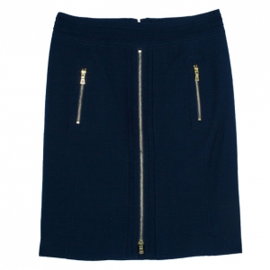 Tory Burch Navy Rosalyn Skirt S