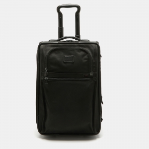 TUMI Black Nylon 2 Wheel Expandable Carry On Luggage