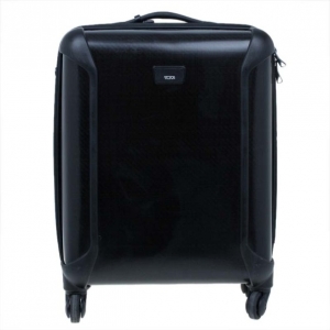 Pre Owned Tumi Black Tegra-Lite Carry-On Trolley