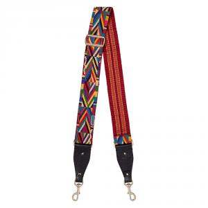 Valentino Multicolor Native Couture 1975 Embroidery Guitar Rockstud Bag Strap