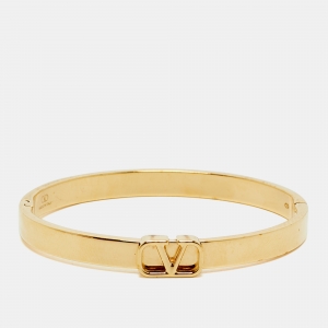 Valentino Vlogo Gold Tone Bracelet