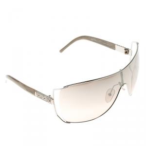مملوكة مسبقًا Valentino Brown Gradient 5560/S QIG6H Crystal Shield Sunglasses