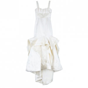Vera Wang Duchesse Mermaid Silk Gown L