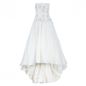 Vera Wang Dantelle Embellished Wedding Dress M