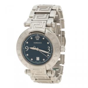  Versace Black Stainless Steel Reve Women's Wristwatch 35 mm