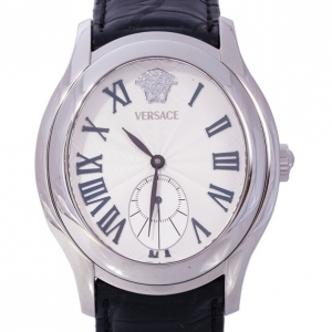 Versace White Stainless Steel OLA99 Women's Wristwatch 38MM